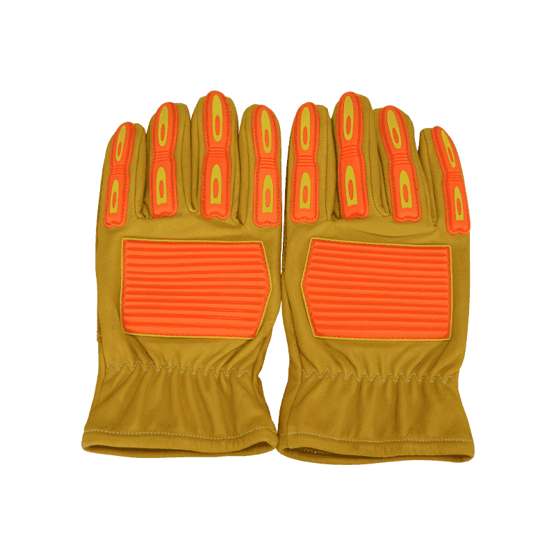IMPERVIUS oleum repugnans Flam retardant Anti-ictum Cowhide Gloves