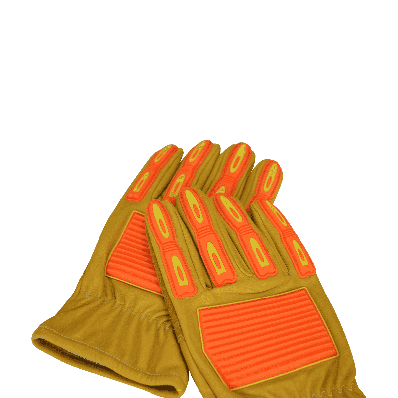 IMPERVIUS oleum repugnans Flam retardant Anti-ictum Cowhide Gloves